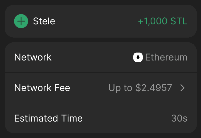 STL Token Airdrop